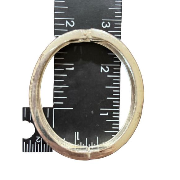 Vintage Western Style Cloisonne Bracelet Spring Clasp Silver Tone - Picture 4 of 4